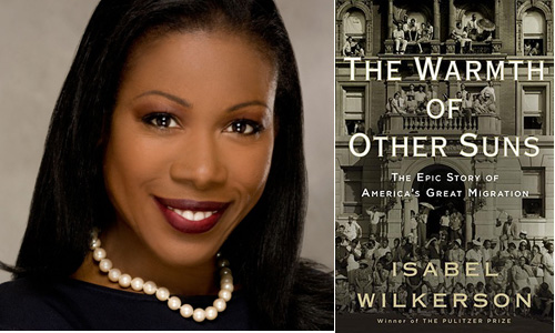 Isabel Wilkerson and book